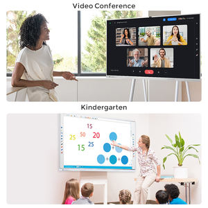 Prix des tableaux blancs interactifs numériques, équipement éducatif, tableau <span class=keywords><strong>blanc</strong></span> interactif, écran LCD de 65/75/85/86/98/110 pouces - Product Image 2