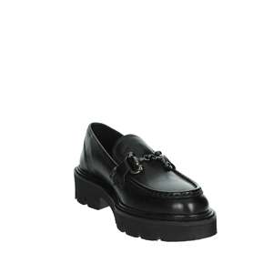 Mocassino da donna 2429007 in pelle marrone, slip-on, scarpa piatta - Product Image 5