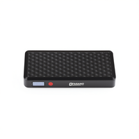 Démarreur de batterie portable Fasano 12V avec pinces et lumière LED pour utilisation d'urgence en voiture