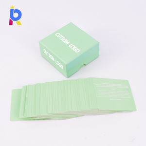 Gepersonaliseerde gamekaarten van de fabrikant, op maat gedrukt, 300-350 kaarten, zwart-wit papier, drinkspelkaarten met doos (<span class=keywords><strong>2</strong></span> stuks) - Product Image 2