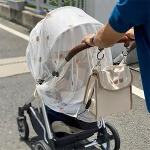 Безопасная москитная сетка для детской коляски, защита от насекомых, защитная сетка для младенцев, аксессуары для коляски, москитная сетка для младенцев