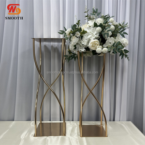 Centros de Mesa de Hierro Liso de 80 cm para Decoración de Bodas y Eventos - Product Image 6