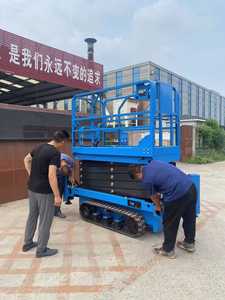 Bàn nâng kéo cắt 10M, bàn nâng kéo cắt cố định, mở rộng diện tích làm việc, thay thế giàn giáo, bàn nâng kéo cắt di động - Product Image 5