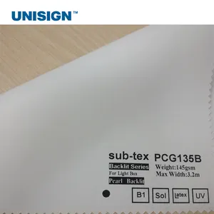 Reklam bayrağı çerçeve ışıklıreklam panosu baskı için yüksek kaliteli boya süblimasyon Polyester kumaş