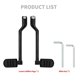 Levier de changement de vitesse pour moto, pédale de changement de vitesse modifiée pour Harley FL Softail Fat Boy Heritage 1986-2017 - Product Image 4