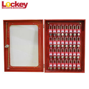 Boîte de rangement pour <span class=keywords><strong>cadenas</strong></span> de sécurité LOTO en acier, <span class=keywords><strong>grande</strong></span> capacité, 64 <span class=keywords><strong>cadenas</strong></span>, durable, <span class=keywords><strong>avec</strong></span> clé, déverrouillage, certifiée CE, garantie 1 an - Product Image 2