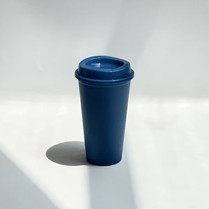 Explosive Pure Color pp Material <b>Large</b> Capacity 475ml Plastic Coffee <b>Cup</b> - Product Image 6