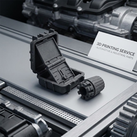 Layanan Prototipe Cepat dengan Komponen dan Bagian Cetak 3D, Teknologi SLA SLS FDM Tersedia, Bagian Cetak 3D Fungsional