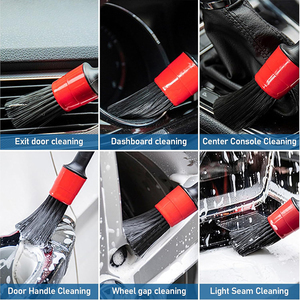 Kit de <span class=keywords><strong>pistolet</strong></span> de nettoyage <span class=keywords><strong>Tornador</strong></span> soufflant à l'air noir de qualité professionnelle pneumatique pour le détail de la voiture nettoie les sièges des tapis intérieurs - Product Image 4