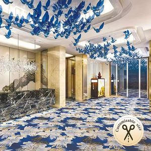 Ковровое покрытие Dsermer на заказ, высококачественное, толстое, класса люкс, для 5-звездочных отелей, от стены до стены, из аксминского ворса, для гостевых комнат и лобби - Product Image 1