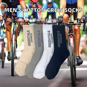 100% in cotone Jacquard pettinato calze a maglia da uomo con stampa digitale a base di sudore da uomo - Product Image 2
