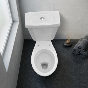 Inodoro de Dos Piezas de Cerámica Europea de Último Diseño Vistaar, con Doble Descarga, Tanque Oculto, Montaje en el Suelo, Ecológico - Product Image 5