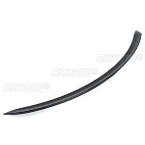 สปอยเลอร์หลังสีดำเงา ABS สำหรับ Mercedes-Benz W205 C63 รุ่น Coupe 2 ประตู ปี 2017-2018 - Product Image 4