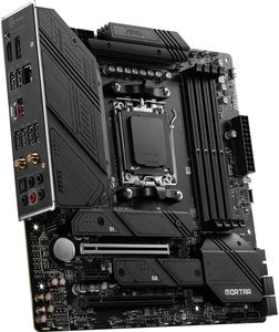 UNTUK MSI MAG B650M Mortar WiFi Gaming Motherboard AMD untuk Ryzen 9000/8000/7000 seri prosesor PCIe 4.0 <span class=keywords><strong>M</strong></span>.<span class=keywords><strong>2</strong></span> Slot SATA 3.<span class=keywords><strong>2</strong></span> - Product Image 1
