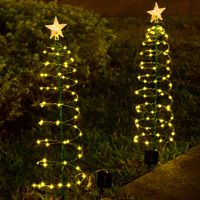 Auto Ein/Aus 6-8 Stunden Solar betriebene LED-Stern Weihnachts beleuchtung IP65 Outdoor Hotel Landschaft Dekorativ für Weihnachts feiern