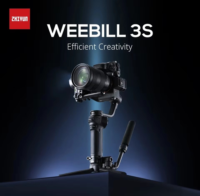 3- Gimbal Stabilizer for DSLR/Mirrorless Camera for Weebill 3S Combo 3.5kg Payload Fill Light for V5.1 Follow Focus