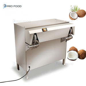 Removedor de cáscara de coco marrón con motor de 220V para hoteles Máquina descascaradora de coco automática industrial - Product Image 1