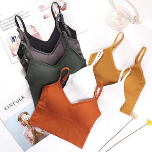 Спортивный бесшовный бюстгальтер высокого качества с u-образной спинкой, бесшовный бюстгальтер для девушек и девушек - Product Image 1