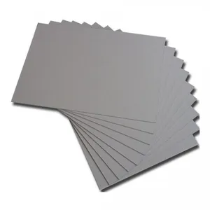 Preço de fábrica 450-2400gsm Placa de papel cinza/placa de núcleo traseiro de papel reciclado