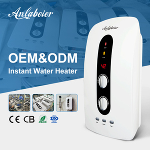 220V 5500W Control de perilla de alta calidad Pantalla Led <span class=keywords><strong>Calentador</strong></span> de agua instantáneo portátil Ducha eléctrica - Product Image 1