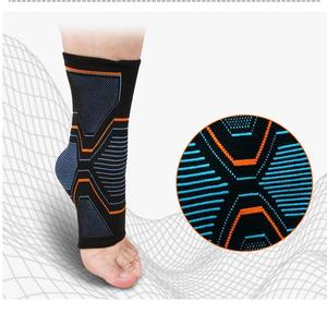 HKD Nouvelle attelle de <span class=keywords><strong>cheville</strong></span> élastique tricotée pour la protection contre les entorses, équipement de course et de fitness chaud pour hommes et femmes - Product Image 6