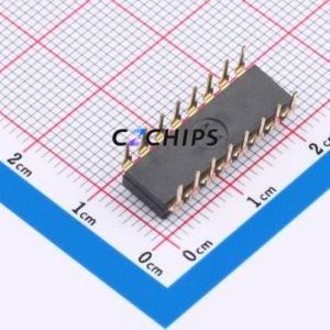 DP-08PT DIP Switch Through hole Component (THT),P=2.54mm Switch Flat Toggle, Raised Type Single Pole Single Throw 8 2.54mm - Product Image 2