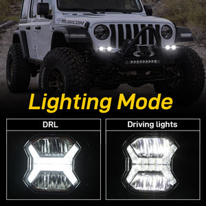 ไฟ LED ขับสำหรับรถจี๊ปรถบรรทุก SUV UTV ใหม่ล่าสุด4นิ้วความสว่างสูงสุด5700K - Product Image 2