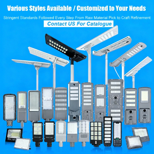 <span class=keywords><strong>Lampe</strong></span> solaire extérieure LED intégrée tout-en-un, lampadaire solaire en aluminium, <span class=keywords><strong>lampe</strong></span> de route, IP65 étanche, lampadaire solaire - Product Image 2