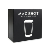 Caja de Regalo de Cartón Rígido de Lujo con Diseño Personalizado, Hecha a Mano, con Tapa Abatible, Reciclable, de Papel Negro, con Cierre Magnético, para Manualidades