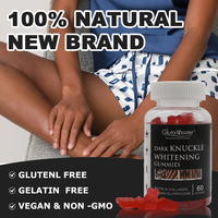 Gummies Super Éclaircissantes pour Mains Foncées, Biotine Collagène, Bonbons Brillants, Gélifiés Sous Marque Privée, Complément de Santé
