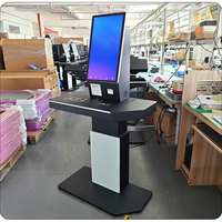 Nouveau design, kiosque de paiement interactif en libre-service de 21,5 pouces, kiosque à écran tactile automatique, machine de commande en libre-service