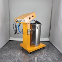 La plus nouvelle construction de moteur de pompe en aluminium de fer d'équipement de revêtement de poudre manuelle utilisée pour les fours de durcissement-le noyau inclut le PLC de moteur