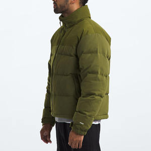 Chaqueta acolchada de invierno de talla grande para mujer, <span class=keywords><strong>abrigo</strong></span> de plumón de algodón con cara de prendas de vestir del Norte con logotipo personalizado de alta calidad - Product Image 3