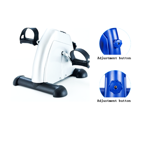 <span class=keywords><strong>Ejercitador</strong></span> de pedal estacionario debajo del escritorio Mini bicicleta de ejercicio con pantalla LCD para Adultos Mayores brazo pierna ejercicio - Product Image 5