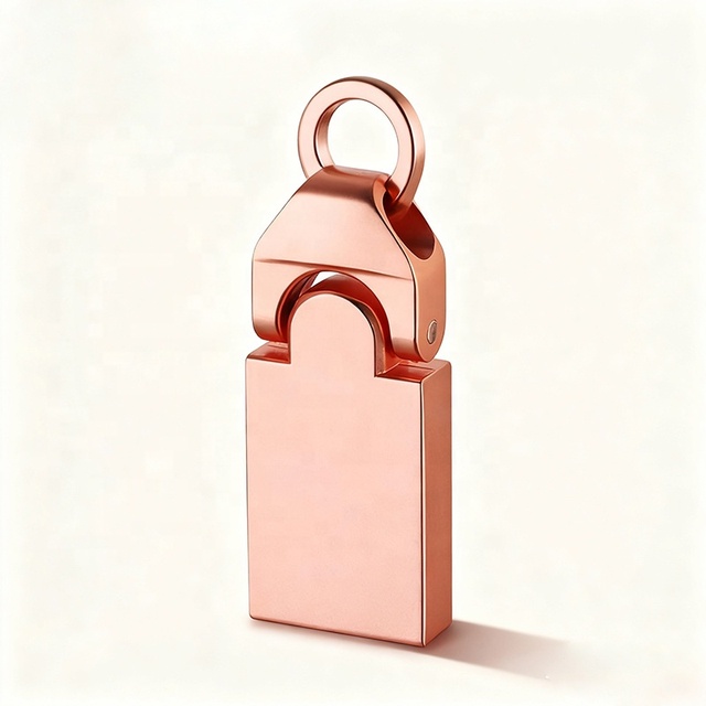 Bulk Sale Mini Rose Gold USB Flash Drive 16GB 64GB 128GB 256GB 512GB Metal 2.0 3.0 Usb Flash Drive with Customizable Logo