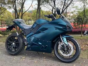 Motocicleta Eléctrica FSMOTO para Adultos, Motor sin Escobillas de 8000W-15000W, Estilo <span class=keywords><strong>Ducati</strong></span> Panigale, Brazo Oscilante, Batería de Iones de Litio de 72V 120-140 - Product Image 4