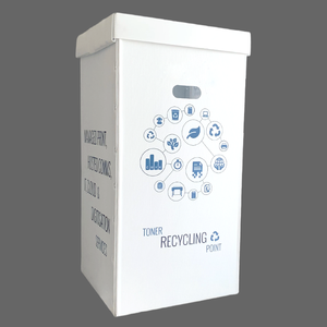 Contenedor de Basura Ligero de Polipropileno, Caja de Residuos Corrugada Resistente para Escuelas, Hospitales, Centros Comerciales y Gestión Ambiental Urbana - Product Image 1