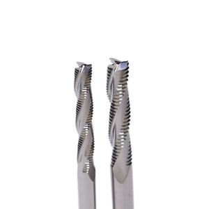Fraises à spirale en carbure monobloc pour fraisage, diamètre de coupe 8 mm/10 mm/12 mm/16 mm/20 mm pour le fraisage brut CNC, Spoilboard OEM/ODM - Product Image 5