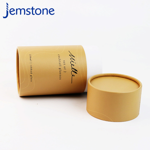 Custom Logo Eco-friendly Water <b>Bottle</b> Beverage Matte Kraft Cardboard Cylinder <b>Wine</b> Cocktail <b>Glasses</b> Paper Tube Packaging - Product Image 3
