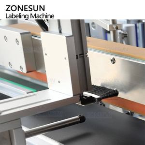 ZONESUN ZS-TB833R2 Étiqueteuse automatique double face pour coins de boîtes et cartons, machine d'étiquetage anti-effraction pour coins de boîtes - Product Image 4