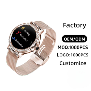 Reloj Inteligente de Lujo con Pantalla a Color HD de 1.3'', Monitor de Salud <span class=keywords><strong>24H</strong></span>, Resistente al Agua, Relojes Inteligentes Personalizados, Venta Directa de Fábrica - Product Image 1