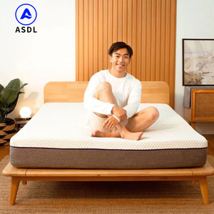 Matelas en tissu pour hôtel cinq étoiles, matelas bon marché, matelas à ressorts Bonnell, mousse à mémoire de forme et ressorts ensachés, disponible en tailles simple, double et king size - Product Image 2