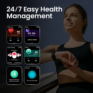 Reloj HAYLOO 4 IP68 Resistente al Agua, Caja de Metal, Correa de Silicona, Carga Magnética, Pantalla TFT, Android, GPS, Monitor de Actividad Física - Product Image 3