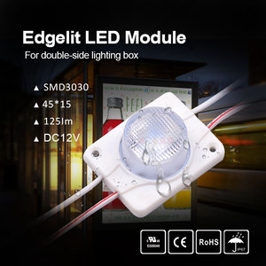 โมดูลไฟ LED แบบขอบเดี่ยว 12V โมดูลกล่องไฟ LED สองด้าน 3030SMD CE ROHS 6500K 1.5W IP67 15*45 °   ไฟโมดูลแบบติดด้านข้าง - Product Image 5
