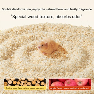 Yee Hamster: Virutas de Madera Desodorizantes, Comprimidas y Libres de Polvo para Cama, Arena para Orina y Aserrín. Suministros Especiales para Jaulas de Hámsteres Golden Bear. - Product Image 5