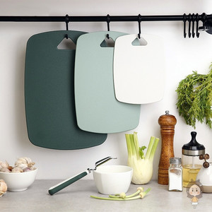 Food-grade PP plastic cutting board <b>set</b>, baby food preparation cutting board, kitchen cutting board, three-piece <b>set</b>. - Product Image 1