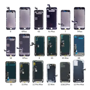 Pantalla táctil lcd de repuesto 100% probada, para iphone 5, 6, 7, 8, 11, x, xr, xs, max, 12 pro, 13