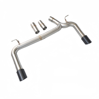 Vente en gros usine : Tuyaux d'échappement arrière SS304 et échappement Catback pour BMW 220i 228i 230i 2.0T F22 2014-2019 – Son et texture équilibrés