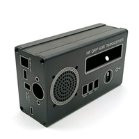 Émetteur-récepteur radio à ondes courtes 8 bandes Open Source SDR HF FM avec batterie intégrée, dernier firmware, boîtier électronique en aluminium