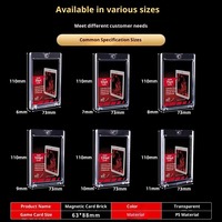 Étui à cartes de baseball tendance avec protection UV 100% et blocage RFID, pour cartes TCG et sportives, porte-cartes magnétique One Touch 35pt, 70g